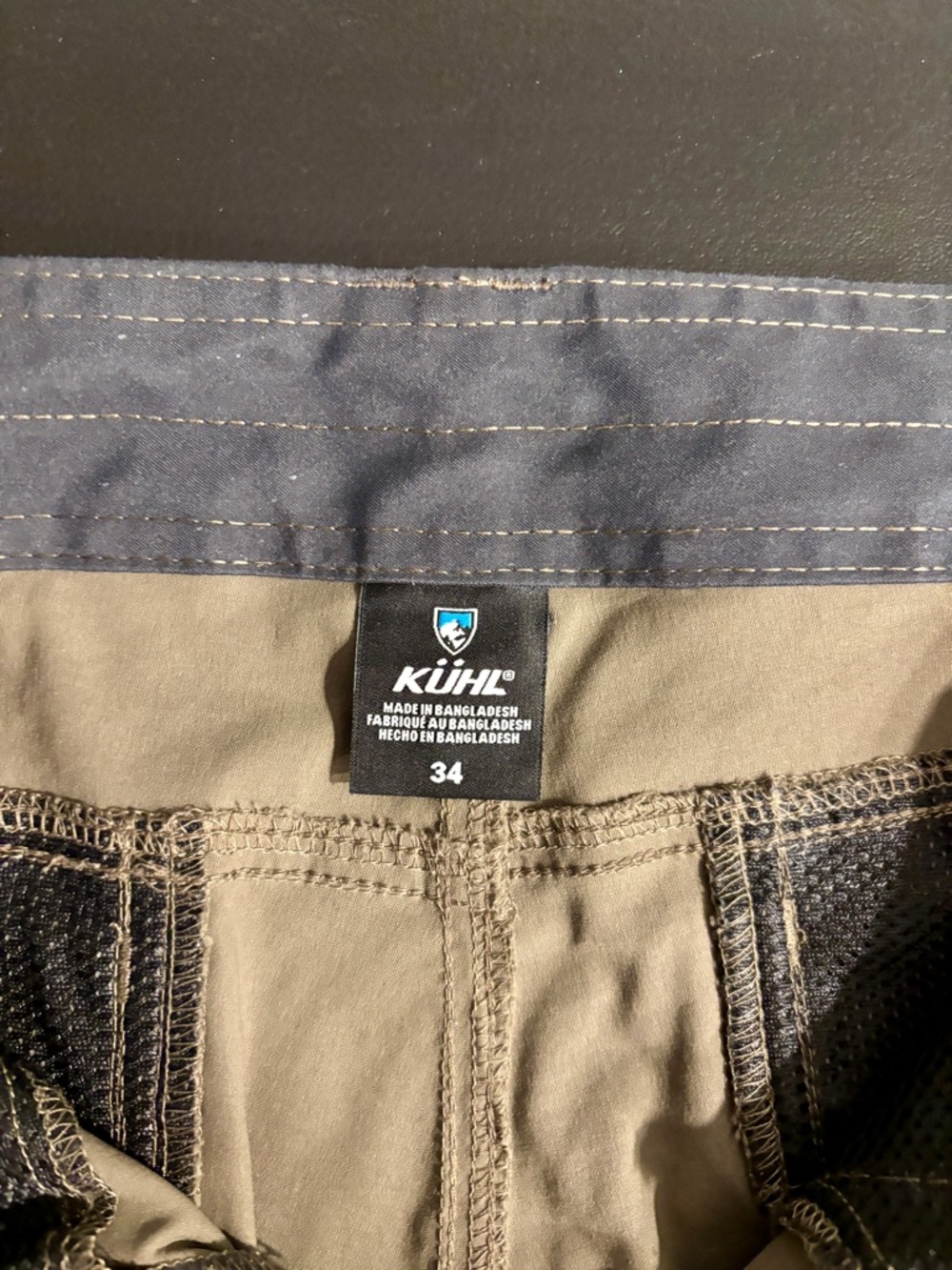 Kuhl Men's Renegade Shorts in Olive - Picture 5 of 7
